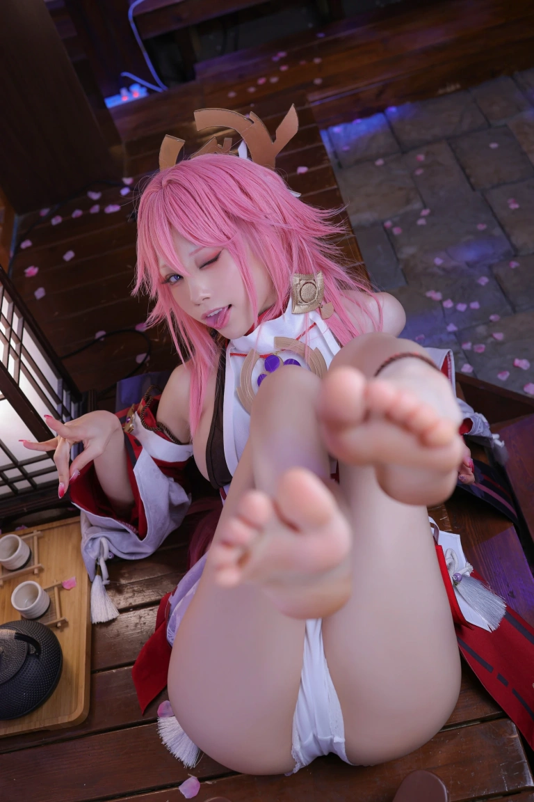 《稻妻 八重神子》｜水淼Aqua · 52张写真