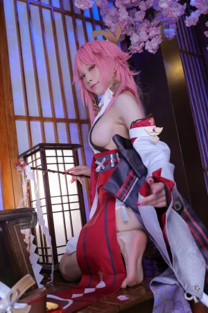 《稻妻 八重神子》｜水淼Aqua · 52张写真
