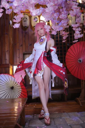 《稻妻 八重神子》｜水淼Aqua · 52张写真