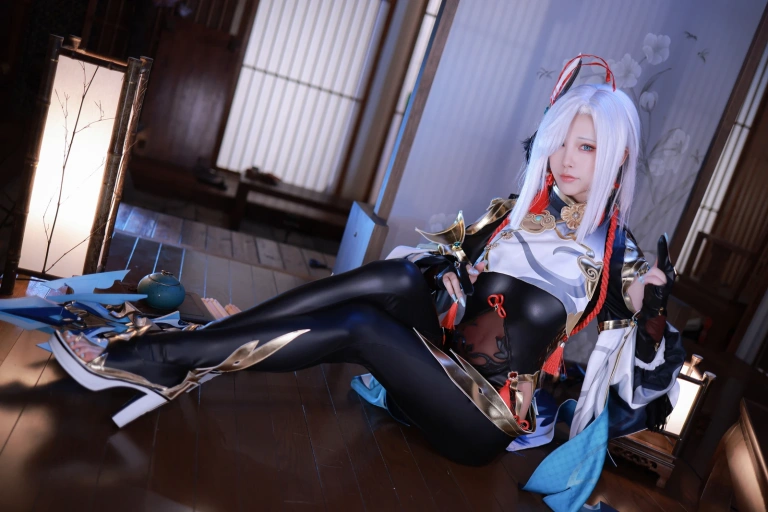 《原神 申鶴》｜水淼Aqua · 90张写真