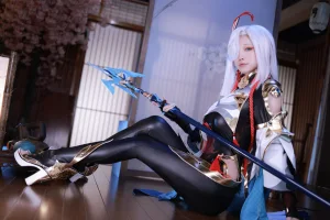 《原神 申鶴》｜水淼Aqua · 90张写真