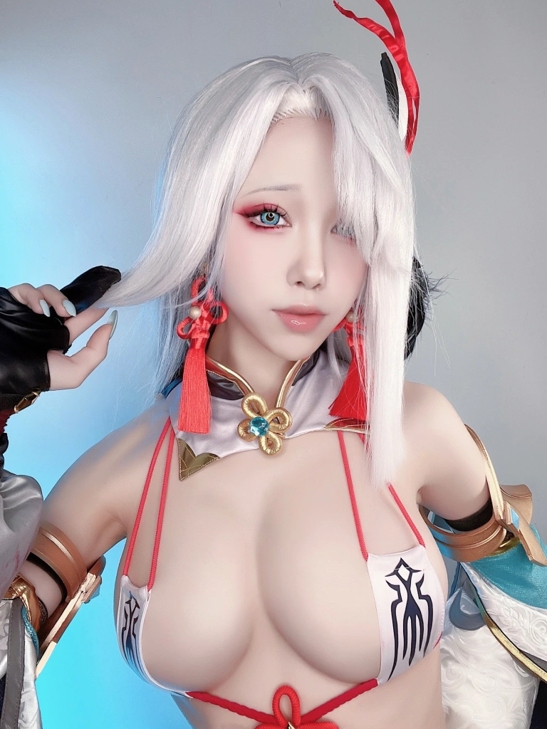 《原神 申鶴 自拍》｜水淼Aqua · 57张写真