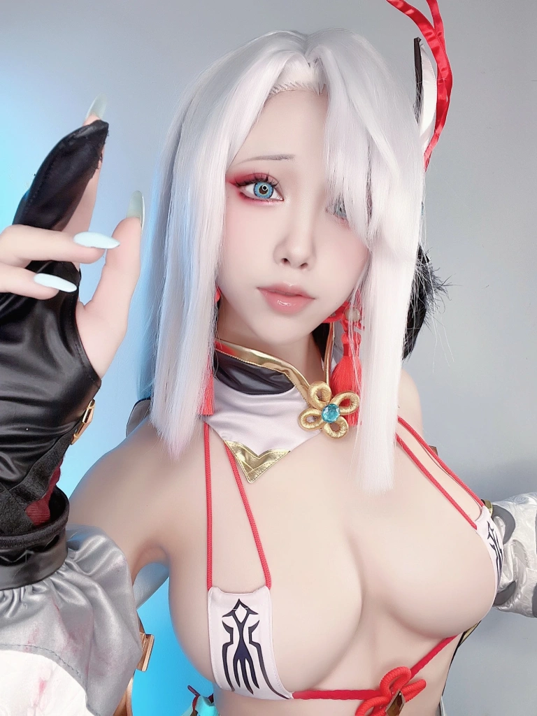 《原神 申鶴 自拍》｜水淼Aqua · 57张写真