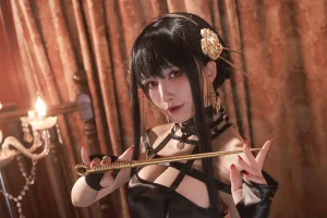 《约尔 黑礼服》｜水淼Aqua · 65张写真