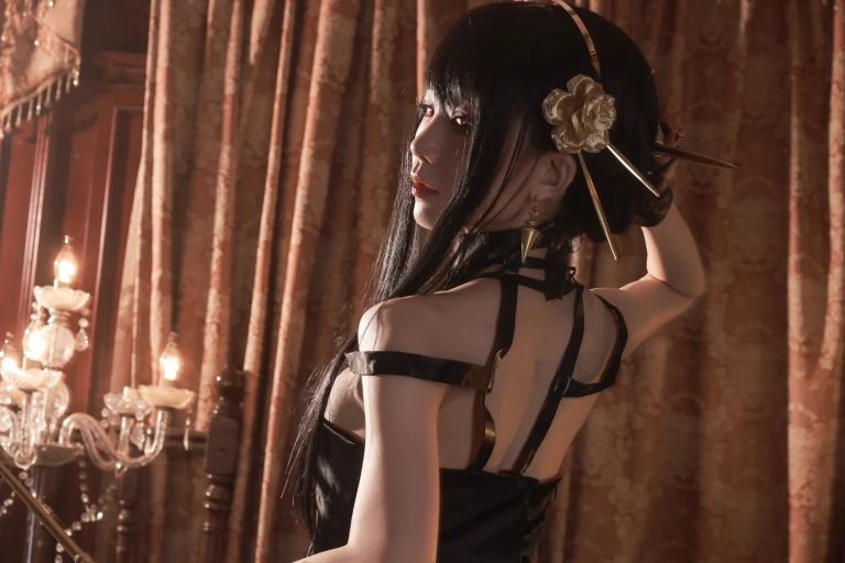 《约尔 黑礼服》｜水淼Aqua · 65张写真