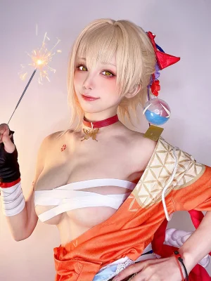 《稻妻 宵宫 自拍》｜水淼Aqua · 18张写真