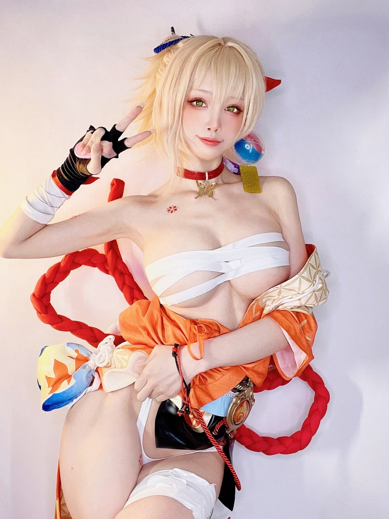 《稻妻 宵宫 自拍》｜水淼Aqua · 18张写真