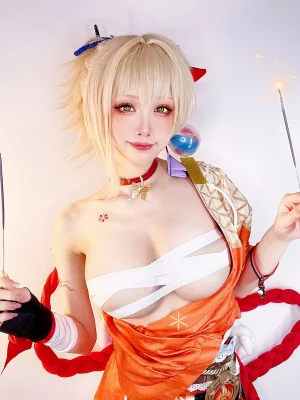 《稻妻 宵宫 自拍》｜水淼Aqua · 18张写真