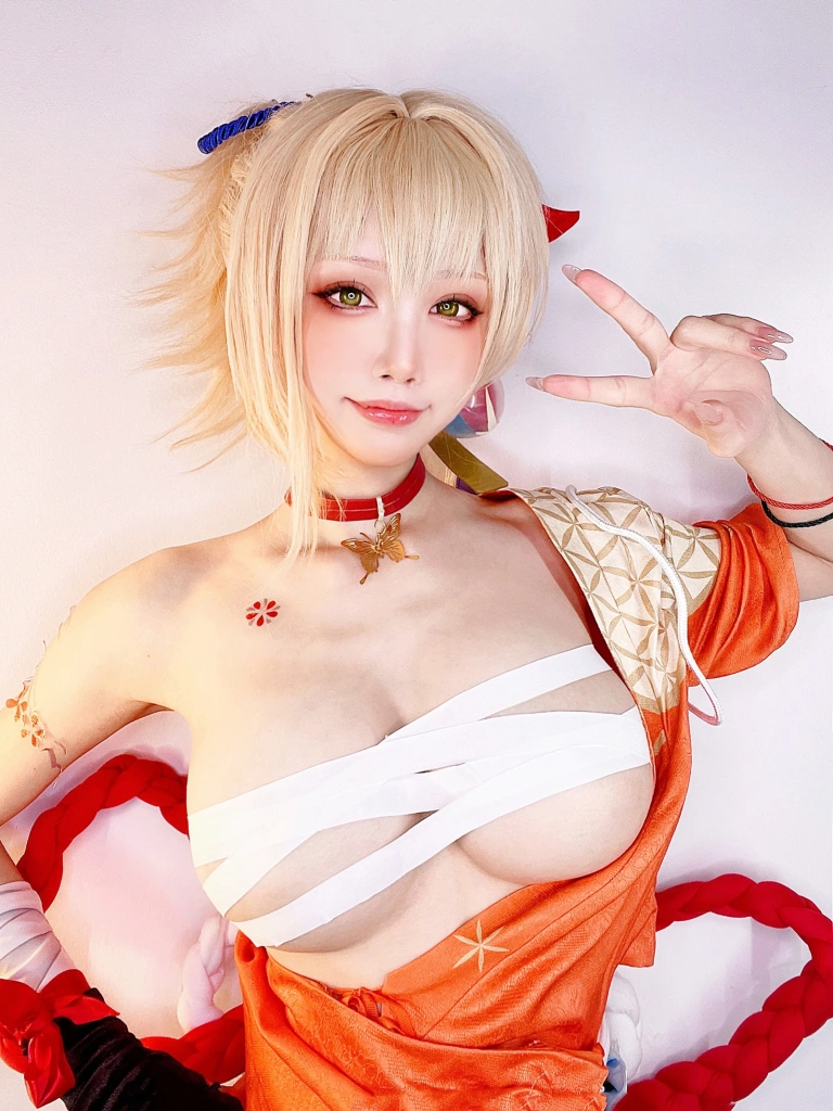 《稻妻 宵宫 自拍》｜水淼Aqua · 18张写真