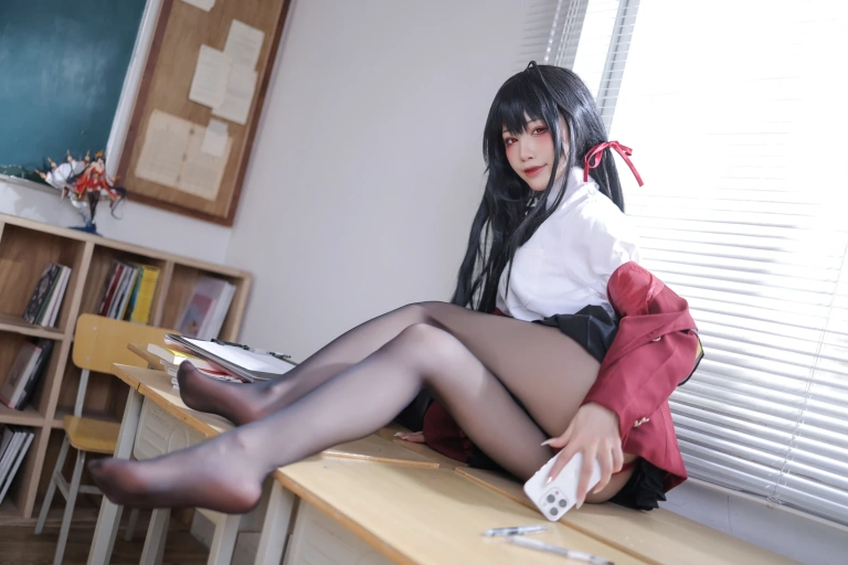 《JK大凤》｜水淼Aqua · 71张写真