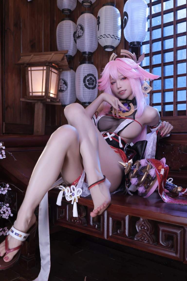 《八重神子（新）》｜水淼Aqua · 93张写真
