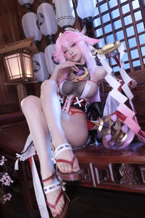 《八重神子（新）》｜水淼Aqua · 93张写真
