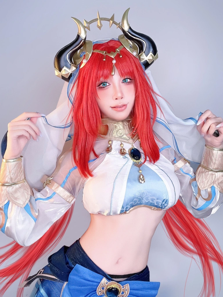 《Fantia 2023年07月会员订阅 原神 🏵️ニィロウ🏵️》｜水淼Aqua · 26张写真