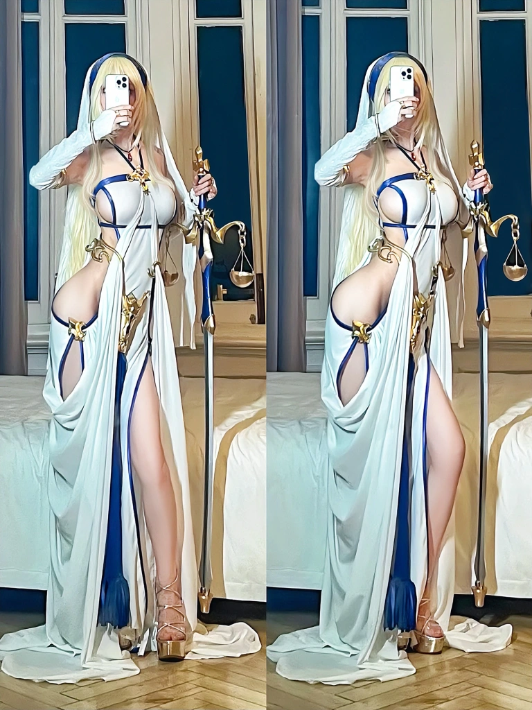 《Fantia 2023年11月 ⚜️剣の乙女⚜️》｜水淼Aqua · 21张写真