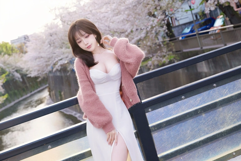 《Fantia 2024年04月 桜が満開🌸》｜水淼Aqua · 17张写真