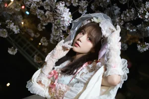 《Fantia 2024年04月 桜が満開🌸》｜水淼Aqua · 17张写真