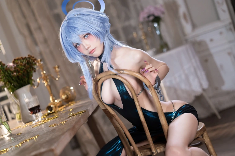 《蔚蓝档案 天雨亚子礼服》｜水淼Aqua · 146张写真