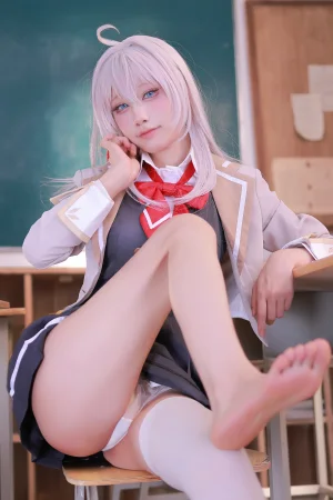 《艾莉同学》｜水淼Aqua · 91张写真