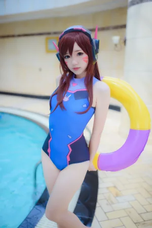 《写真Vol.6 Overwatch-D.Va水着》｜雪晴Astra · 31张写真