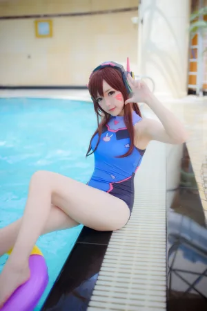 《写真Vol.6 Overwatch-D.Va水着》｜雪晴Astra · 31张写真