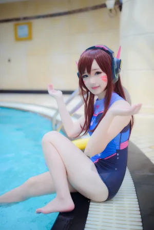 《写真Vol.6 Overwatch-D.Va水着》｜雪晴Astra · 31张写真