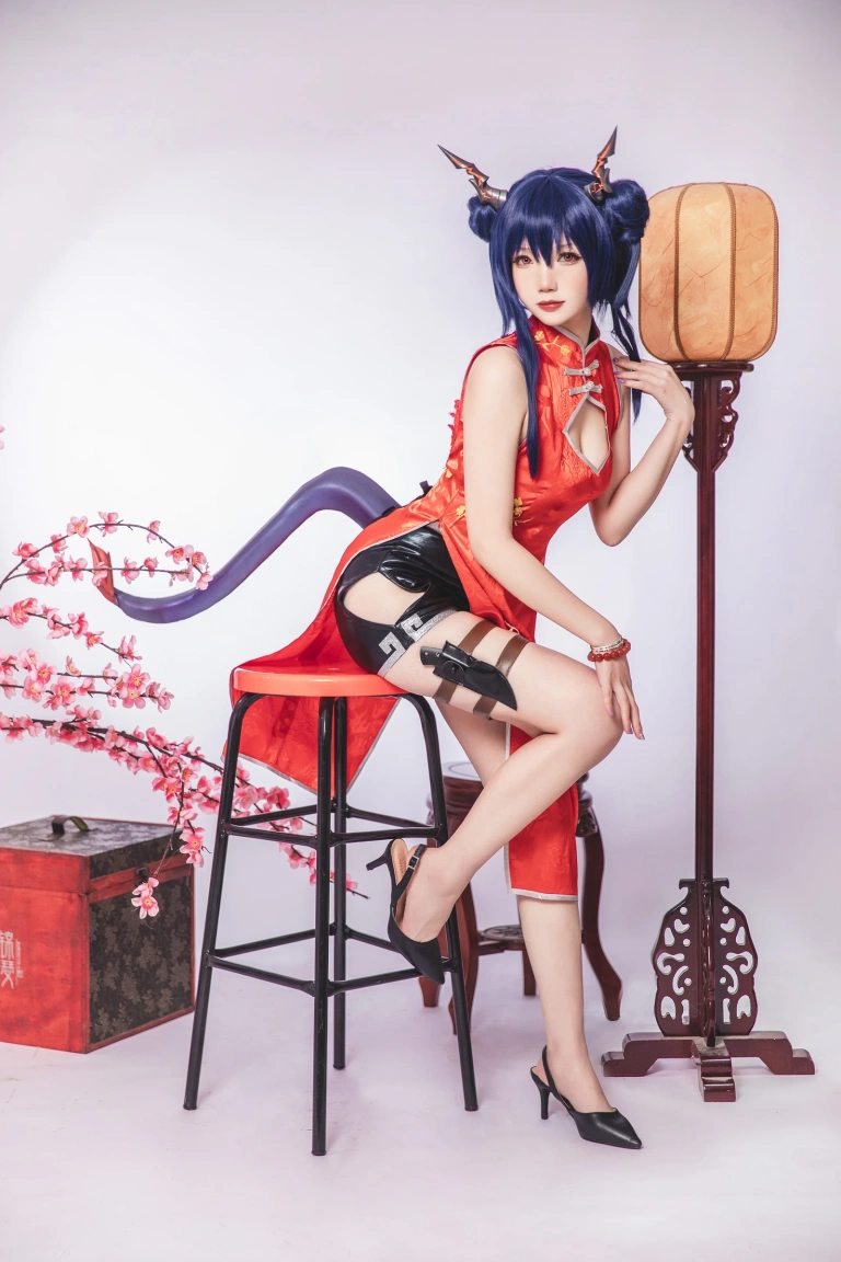 《写真Vol.14 明日方舟 陈 旗袍》｜雪晴Astra · 18张写真