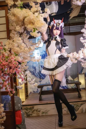 《酒吞童子女仆》｜雪晴Astra · 62张写真、13 个视频