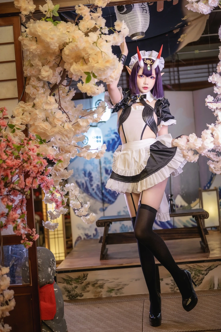 《酒吞童子女仆》｜雪晴Astra · 62张写真、13 个视频