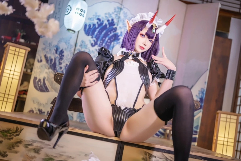 《酒吞童子女仆》｜雪晴Astra · 62张写真、13 个视频