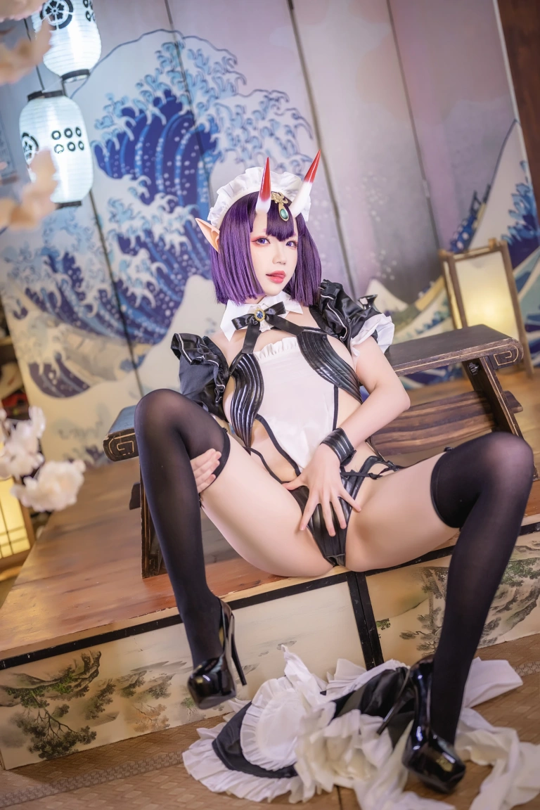 《酒吞童子女仆》｜雪晴Astra · 62张写真、13 个视频