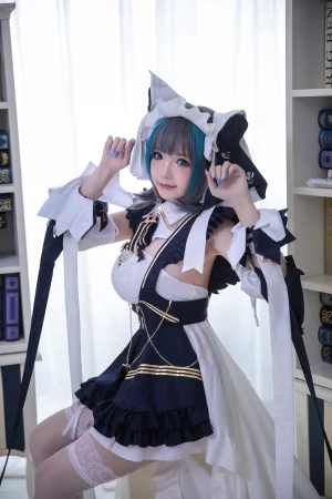 《Azure Lane 柴郡》｜雪晴Astra · 18张写真