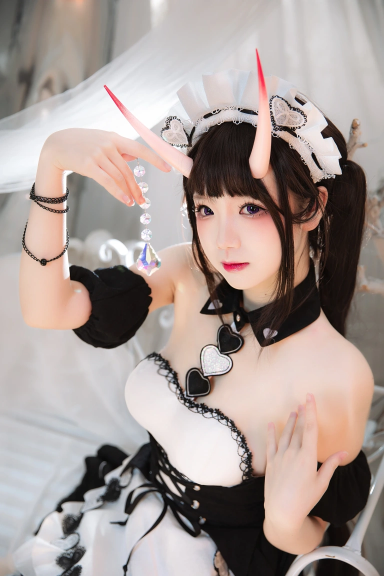 《能代女仆》｜雪晴Astra · 60张写真