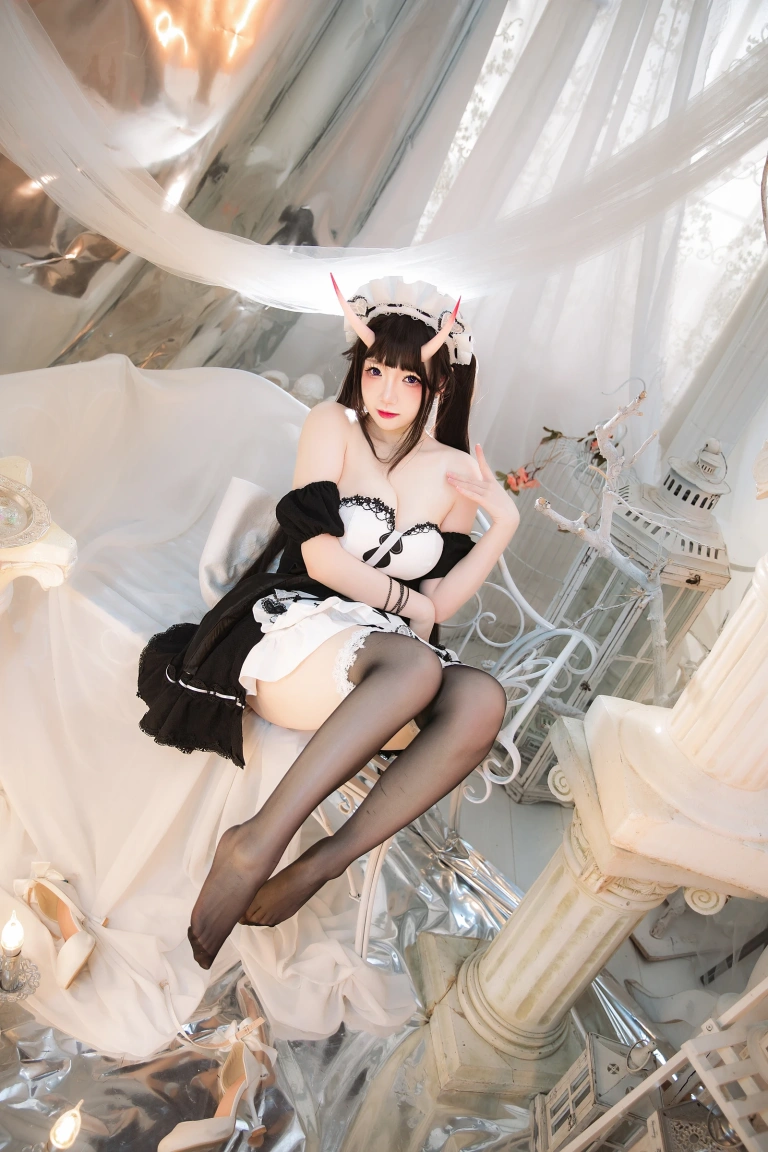 《能代女仆》｜雪晴Astra · 60张写真