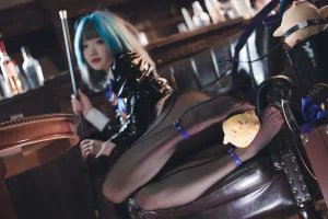 《2024万圣节 柴郡魔术师》｜雪晴Astra · 60张写真、1 个视频