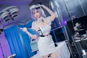 《2024万圣节 护士刻晴》｜雪晴Astra · 66张写真、4 个视频