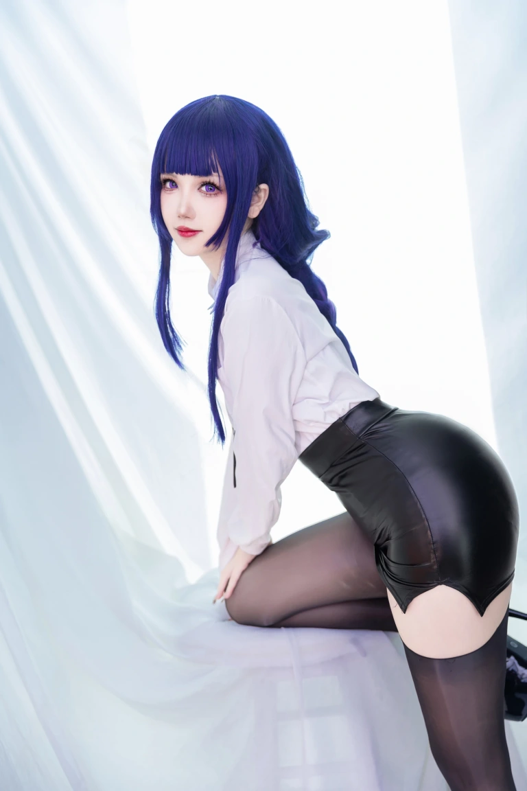 《雷电将军OL》｜雪晴Astra · 62张写真、1 个视频