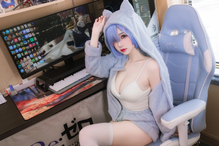 《蕾姆猫猫》｜雪晴Astra · 13张写真