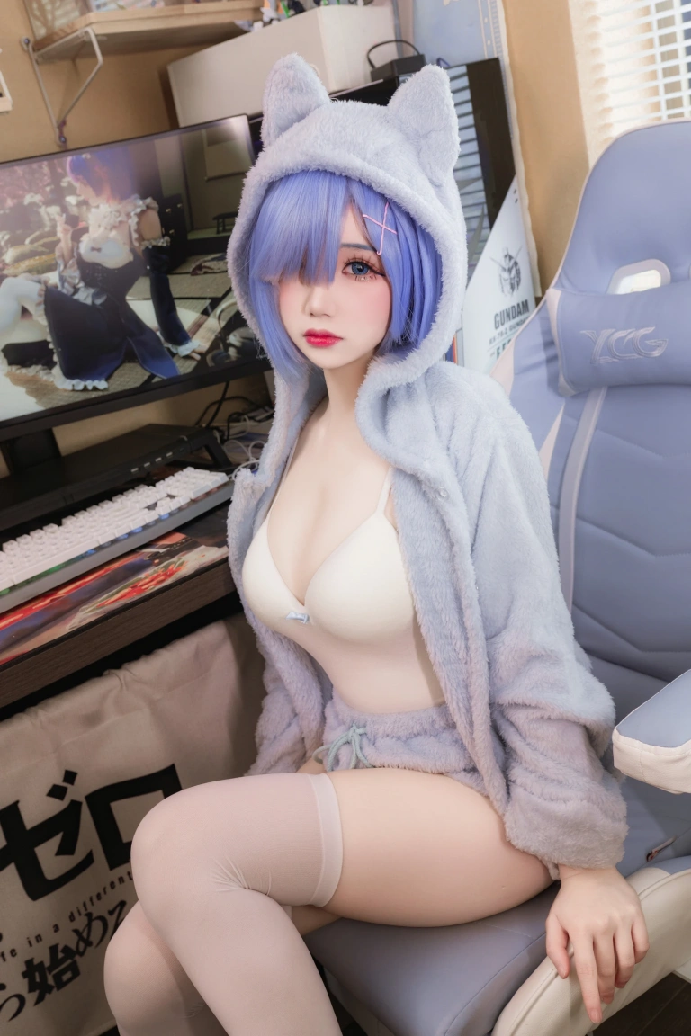 《蕾姆猫猫》｜雪晴Astra · 13张写真