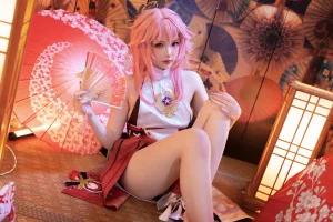 《原神 八重神子》｜雪晴Astra · 60张写真、2 个视频