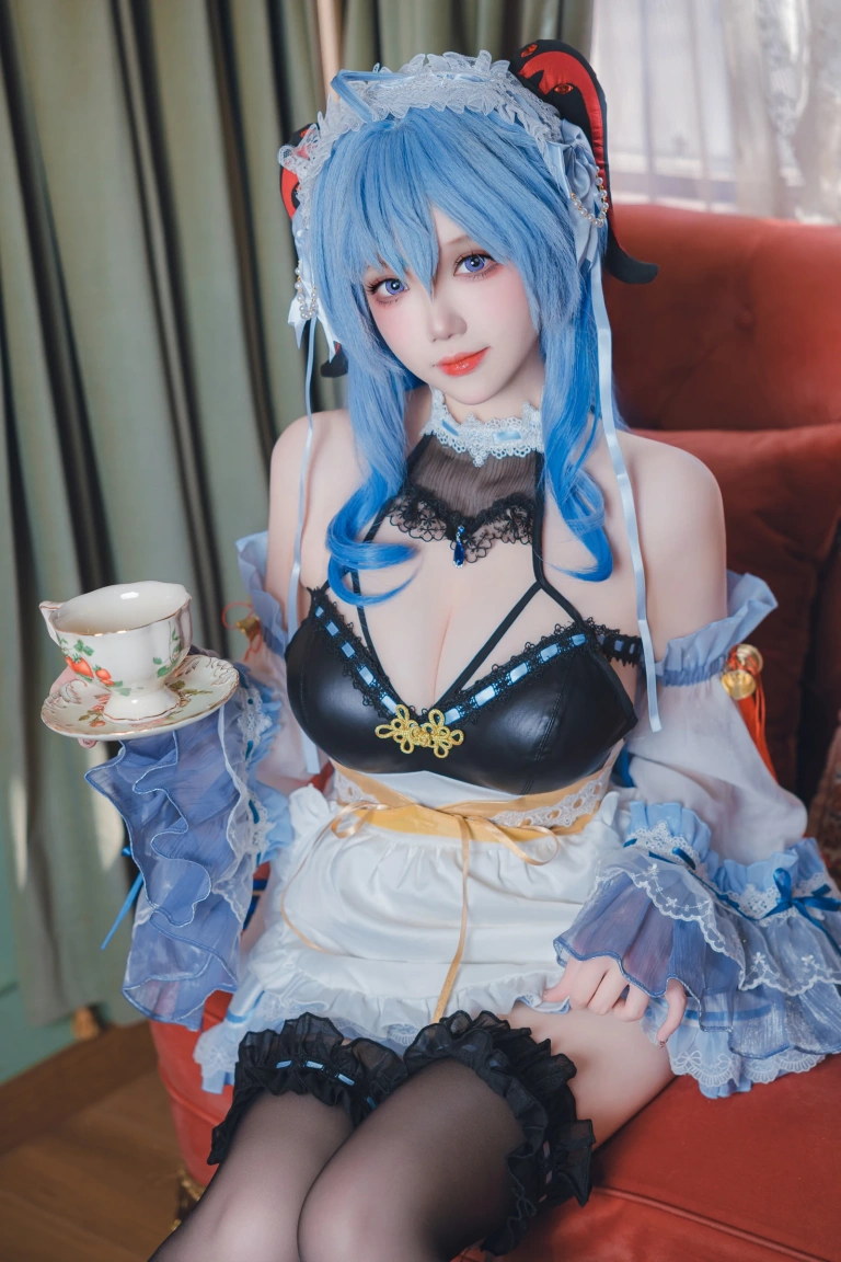 《甘雨 女仆》｜雪晴Astra · 31张写真、1 个视频