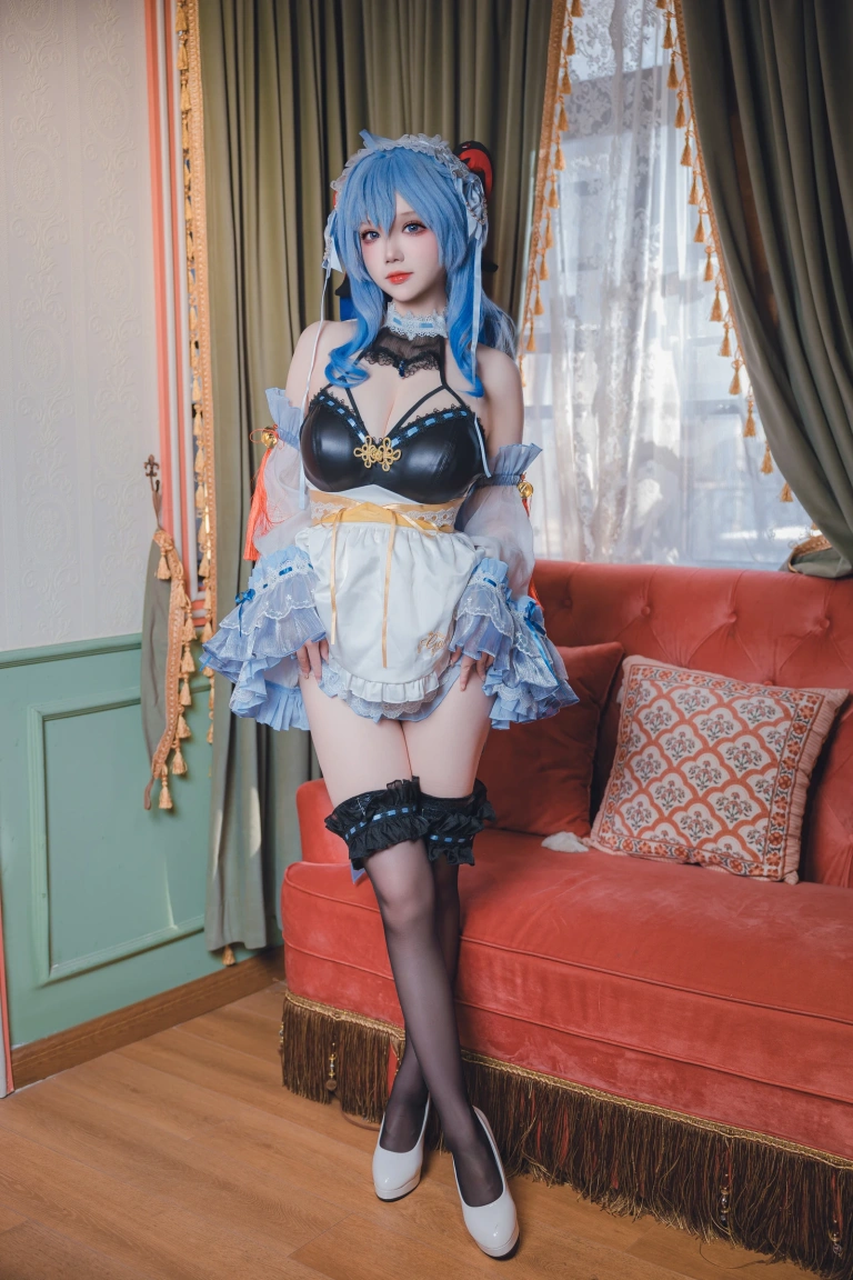 《甘雨 女仆》｜雪晴Astra · 31张写真、1 个视频