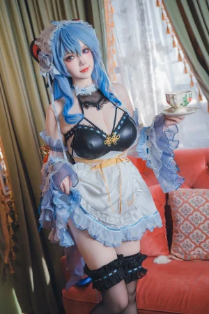 《甘雨 女仆》｜雪晴Astra · 31张写真、1 个视频