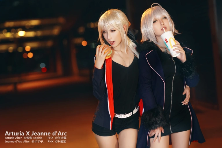 《Full set Upscaled》｜半半子 BANBANKO&索索sophia · 9张写真