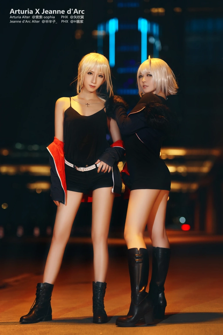 《Full set Upscaled》｜半半子 BANBANKO&索索sophia · 9张写真
