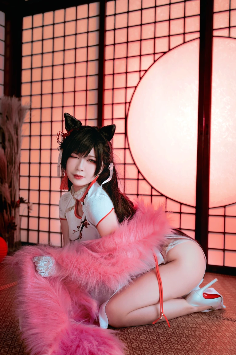 《愛宕x高雄,チャイナ服》｜半半子 BANBANKO&婉Yue · 35张写真、1 个视频
