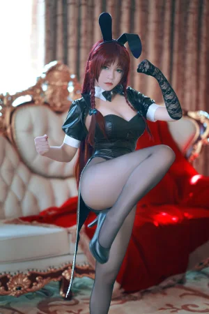 《东方幻想乡兔女郎》｜半半子 BANBANKO&索索sophia · 30张写真