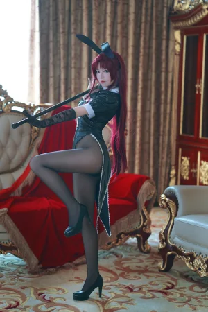 《东方幻想乡兔女郎》｜半半子 BANBANKO&索索sophia · 30张写真