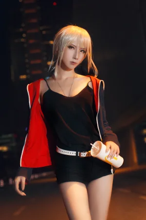 《黑贞4》｜半半子 BANBANKO&索索sophia · 34张写真