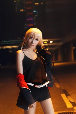 《黑贞4》｜半半子 BANBANKO&索索sophia · 34张写真