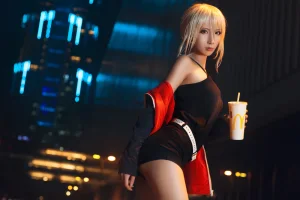 《黑贞4》｜半半子 BANBANKO&索索sophia · 34张写真